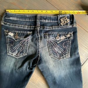 Big Star Sweet Ultra low rise jeans